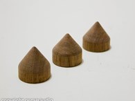 Oscarsaudio Walnut Cones set of 3
