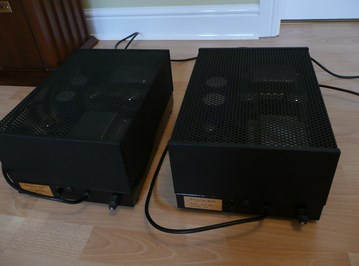 A pair of Quicksilver [8417] 6550 Tube Mono Amplifiers
