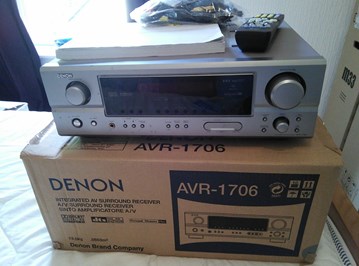 Denon AVR-1706 AV Surround Receiver - Silver