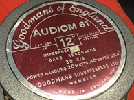 Goodman Loudspeakers Audiom 61 1960s