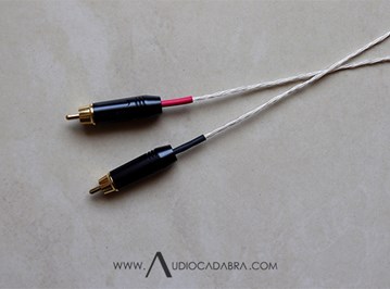 Audiocadabra Ultimus4™ Solid-Silver SuperClear™ RCA Cords