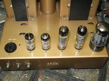 LEAK POWER AMPLIFIER ALL VALVES WITH MATCHING PRE AMP
