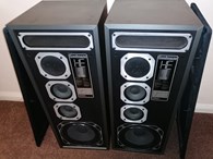 Goodmans HE1 120 Watts speakers