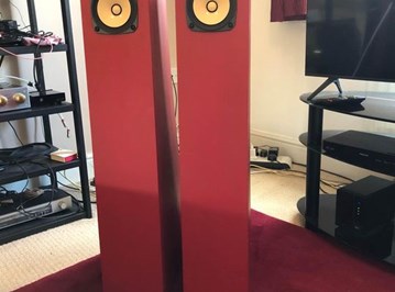 Floorstanding full range  horn speakers Frugalhorns